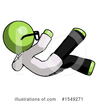 Royalty-Free (RF) Green Design Mascot Clipart Illustration by Leo Blanchette - Stock Sample #1549271