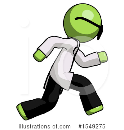 Royalty-Free (RF) Green Design Mascot Clipart Illustration by Leo Blanchette - Stock Sample #1549275