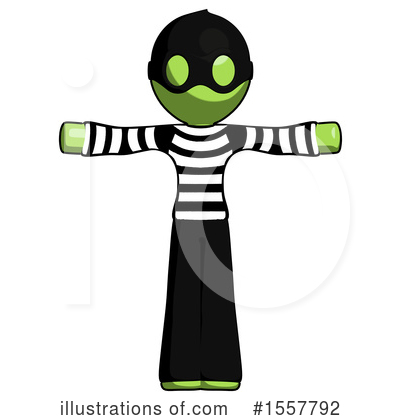 Royalty-Free (RF) Green Design Mascot Clipart Illustration by Leo Blanchette - Stock Sample #1557792