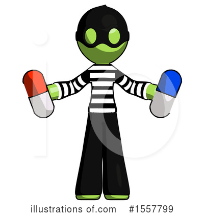 Royalty-Free (RF) Green Design Mascot Clipart Illustration by Leo Blanchette - Stock Sample #1557799