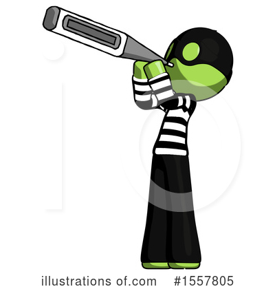 Royalty-Free (RF) Green Design Mascot Clipart Illustration by Leo Blanchette - Stock Sample #1557805