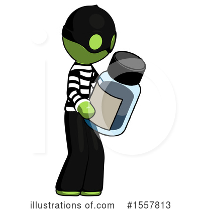 Royalty-Free (RF) Green Design Mascot Clipart Illustration by Leo Blanchette - Stock Sample #1557813