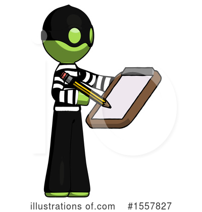 Royalty-Free (RF) Green Design Mascot Clipart Illustration by Leo Blanchette - Stock Sample #1557827