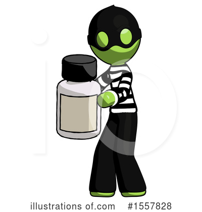 Royalty-Free (RF) Green Design Mascot Clipart Illustration by Leo Blanchette - Stock Sample #1557828