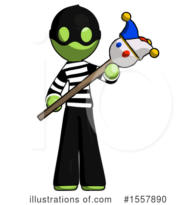Royalty-Free (RF) Green Design Mascot Clipart Illustration by Leo Blanchette - Stock Sample #1557890