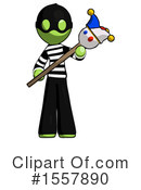 Green Design Mascot Clipart #1557890 by Leo Blanchette
