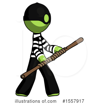 Royalty-Free (RF) Green Design Mascot Clipart Illustration by Leo Blanchette - Stock Sample #1557917