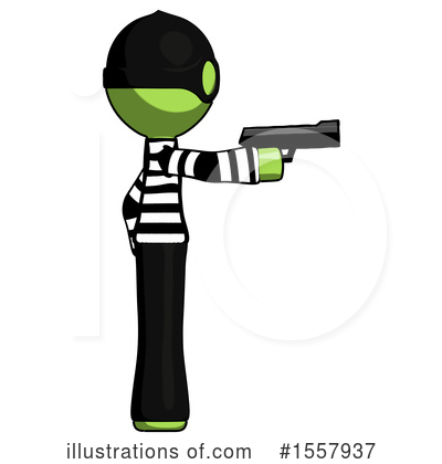 Royalty-Free (RF) Green Design Mascot Clipart Illustration by Leo Blanchette - Stock Sample #1557937