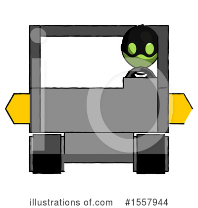 Royalty-Free (RF) Green Design Mascot Clipart Illustration by Leo Blanchette - Stock Sample #1557944