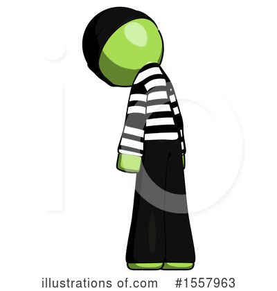 Royalty-Free (RF) Green Design Mascot Clipart Illustration by Leo Blanchette - Stock Sample #1557963