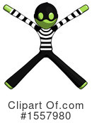 Green Design Mascot Clipart #1557980 by Leo Blanchette