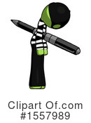 Green Design Mascot Clipart #1557989 by Leo Blanchette