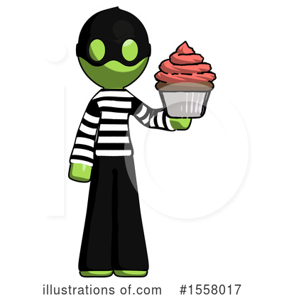Royalty-Free (RF) Green Design Mascot Clipart Illustration by Leo Blanchette - Stock Sample #1558017