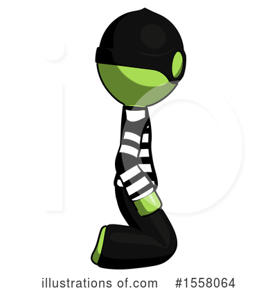 Royalty-Free (RF) Green Design Mascot Clipart Illustration by Leo Blanchette - Stock Sample #1558064