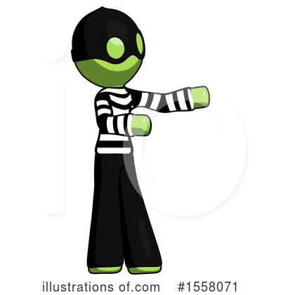 Royalty-Free (RF) Green Design Mascot Clipart Illustration by Leo Blanchette - Stock Sample #1558071