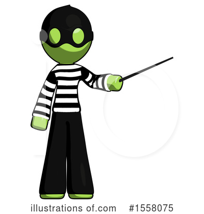 Royalty-Free (RF) Green Design Mascot Clipart Illustration by Leo Blanchette - Stock Sample #1558075