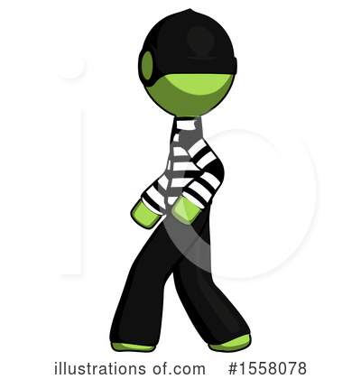 Royalty-Free (RF) Green Design Mascot Clipart Illustration by Leo Blanchette - Stock Sample #1558078