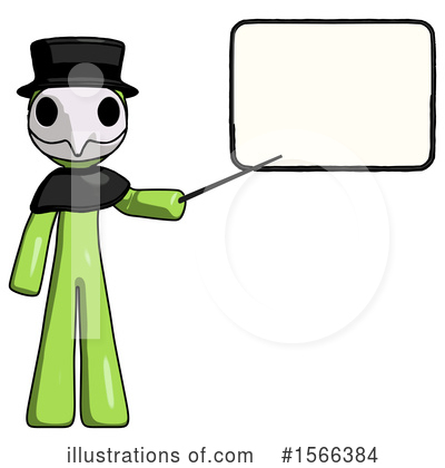 Royalty-Free (RF) Green Design Mascot Clipart Illustration by Leo Blanchette - Stock Sample #1566384