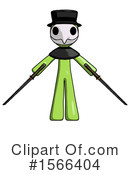 Green Design Mascot Clipart #1566404 by Leo Blanchette