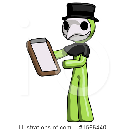 Royalty-Free (RF) Green Design Mascot Clipart Illustration by Leo Blanchette - Stock Sample #1566440