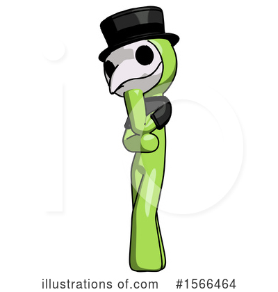 Royalty-Free (RF) Green Design Mascot Clipart Illustration by Leo Blanchette - Stock Sample #1566464