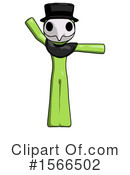 Green Design Mascot Clipart #1566502 by Leo Blanchette