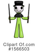 Green Design Mascot Clipart #1566503 by Leo Blanchette