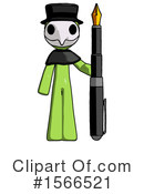 Green Design Mascot Clipart #1566521 by Leo Blanchette