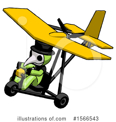 Royalty-Free (RF) Green Design Mascot Clipart Illustration by Leo Blanchette - Stock Sample #1566543