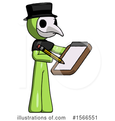 Royalty-Free (RF) Green Design Mascot Clipart Illustration by Leo Blanchette - Stock Sample #1566551