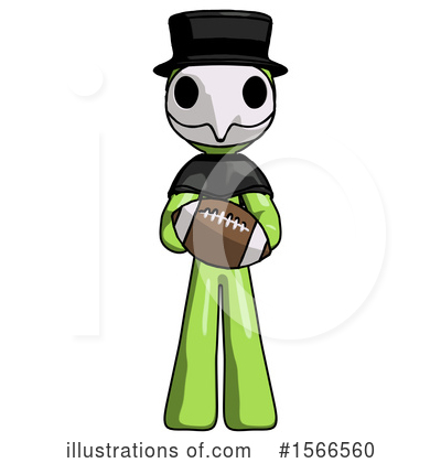 Royalty-Free (RF) Green Design Mascot Clipart Illustration by Leo Blanchette - Stock Sample #1566560