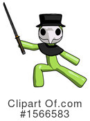Green Design Mascot Clipart #1566583 by Leo Blanchette