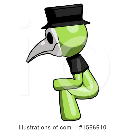 Royalty-Free (RF) Green Design Mascot Clipart Illustration by Leo Blanchette - Stock Sample #1566610