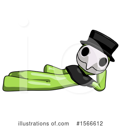 Royalty-Free (RF) Green Design Mascot Clipart Illustration by Leo Blanchette - Stock Sample #1566612