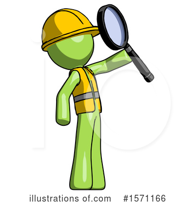 Royalty-Free (RF) Green Design Mascot Clipart Illustration by Leo Blanchette - Stock Sample #1571166