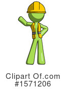 Green Design Mascot Clipart #1571206 by Leo Blanchette