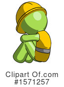 Green Design Mascot Clipart #1571257 by Leo Blanchette
