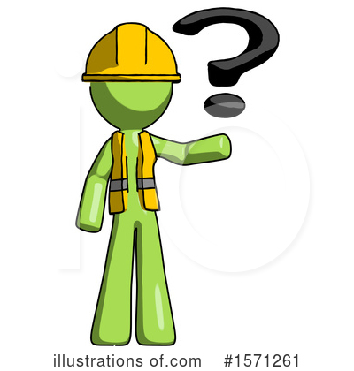 Royalty-Free (RF) Green Design Mascot Clipart Illustration by Leo Blanchette - Stock Sample #1571261