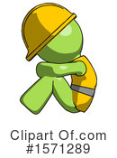 Green Design Mascot Clipart #1571289 by Leo Blanchette