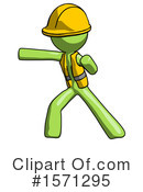 Green Design Mascot Clipart #1571295 by Leo Blanchette