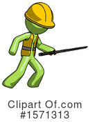 Green Design Mascot Clipart #1571313 by Leo Blanchette