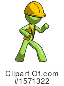 Green Design Mascot Clipart #1571322 by Leo Blanchette