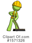 Green Design Mascot Clipart #1571326 by Leo Blanchette