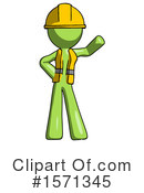 Green Design Mascot Clipart #1571345 by Leo Blanchette