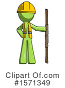 Green Design Mascot Clipart #1571349 by Leo Blanchette