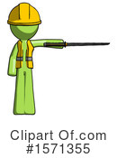 Green Design Mascot Clipart #1571355 by Leo Blanchette