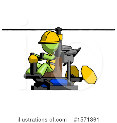 Royalty-Free (RF) Green Design Mascot Clipart Illustration by Leo Blanchette - Stock Sample #1571361