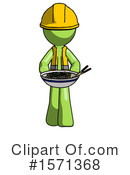 Green Design Mascot Clipart #1571368 by Leo Blanchette