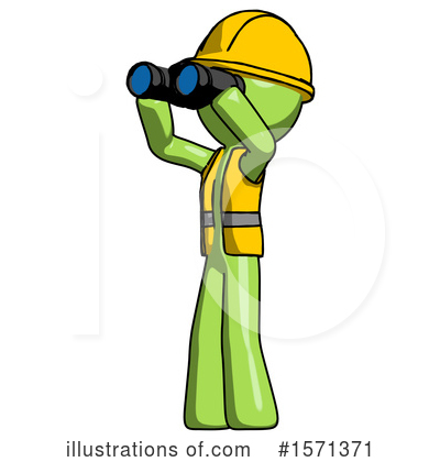 Royalty-Free (RF) Green Design Mascot Clipart Illustration by Leo Blanchette - Stock Sample #1571371
