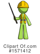 Green Design Mascot Clipart #1571412 by Leo Blanchette